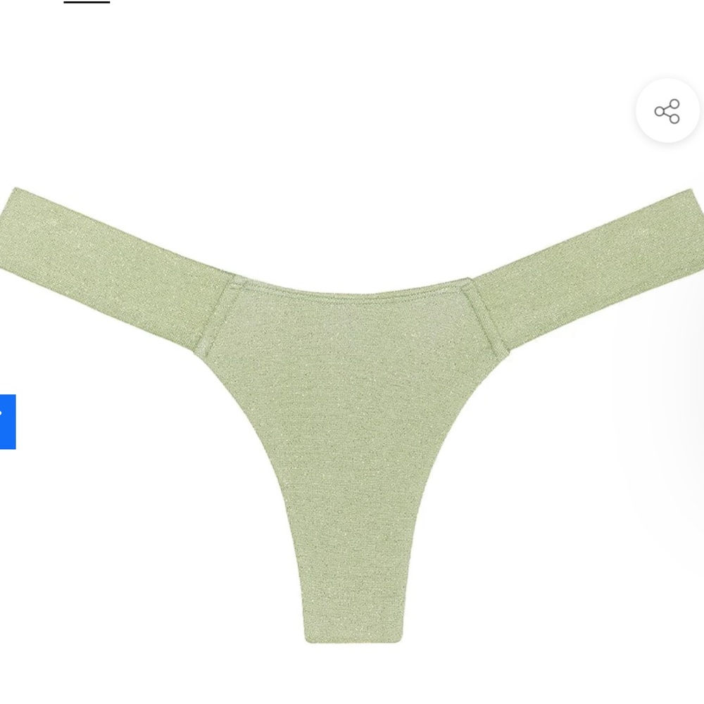Montce Jade sparkle added coverage uno bikini bottom